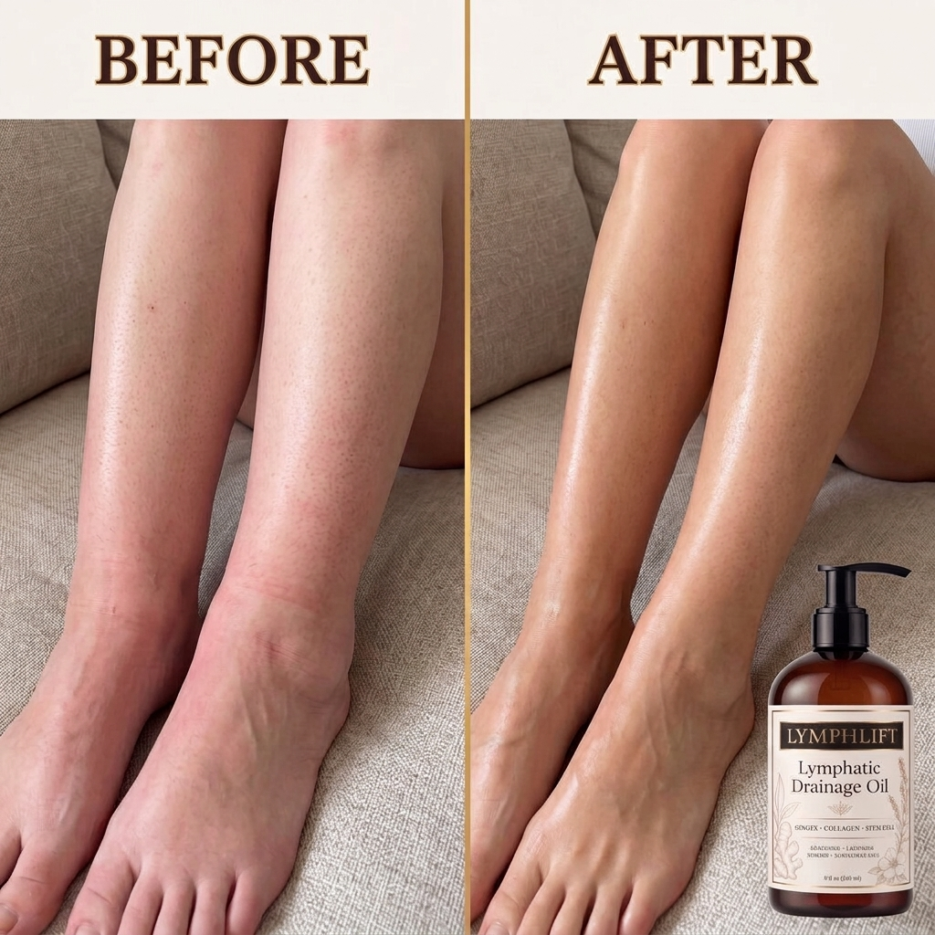 LymphLift Ginger Lymphatic Drainage Oil (8 fl oz)
