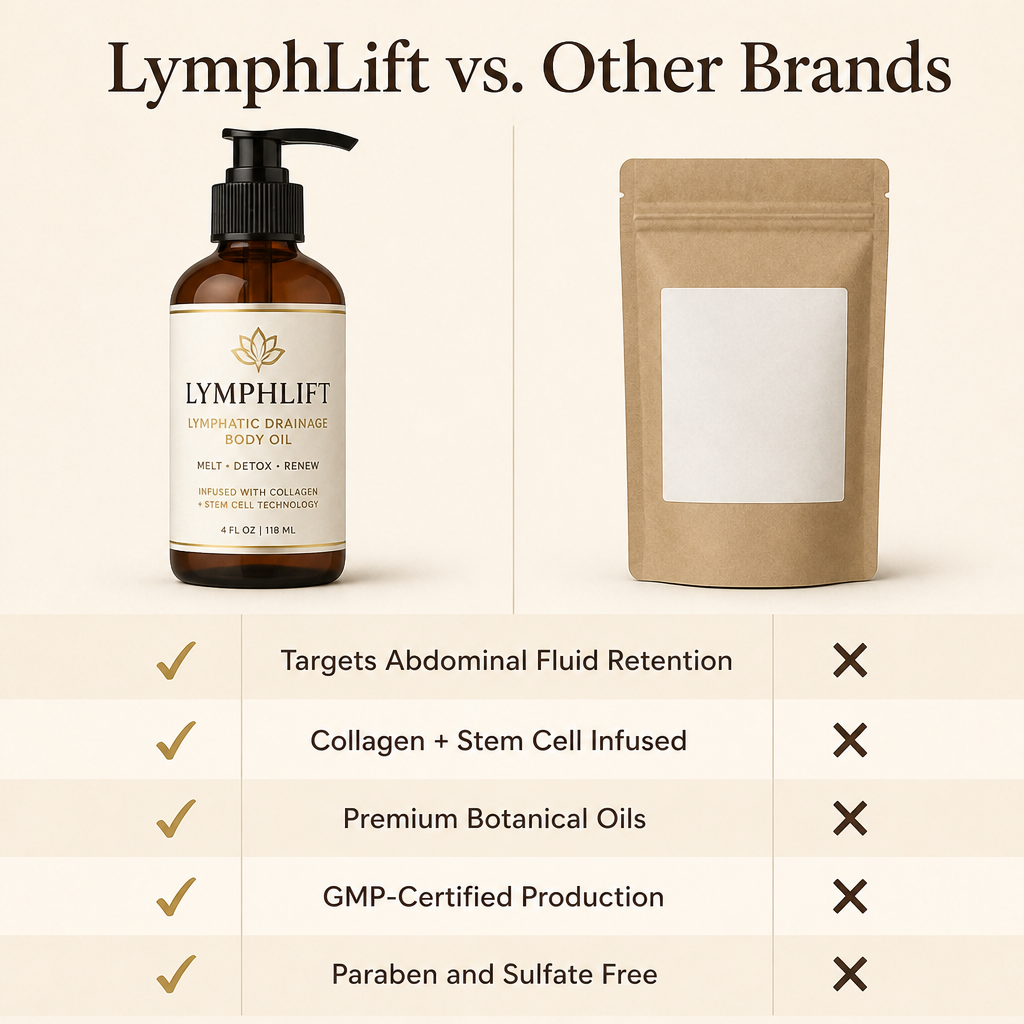LymphLift Ginger Lymphatic Drainage Oil — One Month Supply