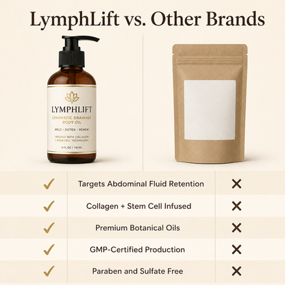 LymphLift Ginger Lymphatic Drainage Oil — One Month Supply
