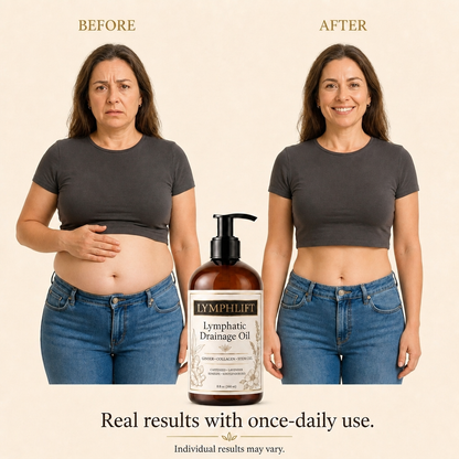 LymphLift Ginger Lymphatic Drainage Oil — One Month Supply